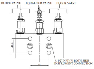 Manifold - R - 3 Way-02 Diagram1