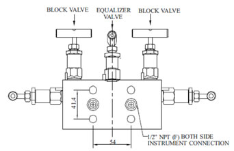 Manifold - R - 5 Way-02 (Direct Mounting) Diagram1