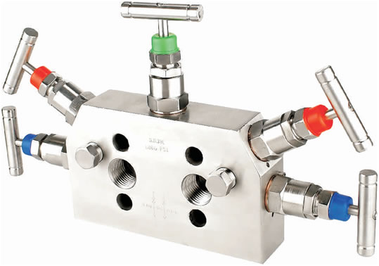 Manifold - R - 5 Way-03 (Direct Mounting)