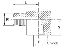 HP Elbow Male x Female Diagram