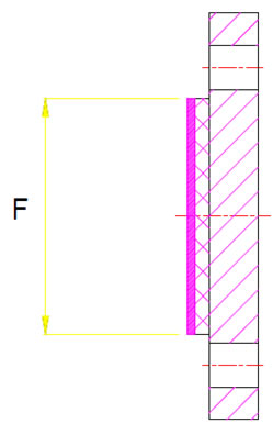 Lined Blind Flange