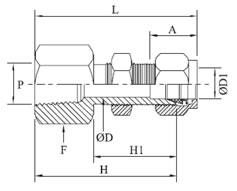 Bulkhead Female Connector Diagram