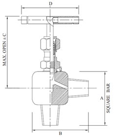 Needle Valve Angle Diagram