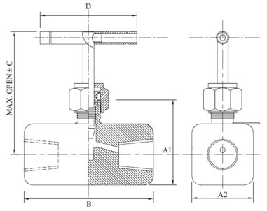 High Pressure Needle Valve Diagram